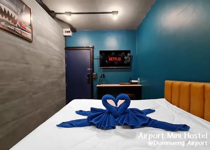 Airport Mini At Don Mueang Airport Хостел *